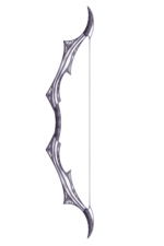 A typical survival bow