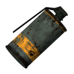 A typical incendiary grenade