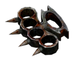 Spiked knuckle dusters