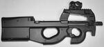FN P90 without the top loaded magazine inserted
